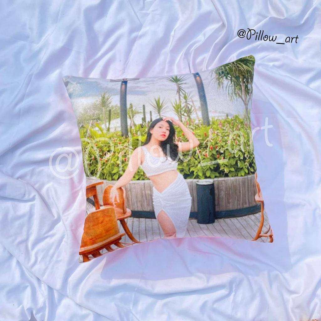 Pillowart - Bantal Custom Foto Fullprint 50 x 50 cm / Hadiah - ART027