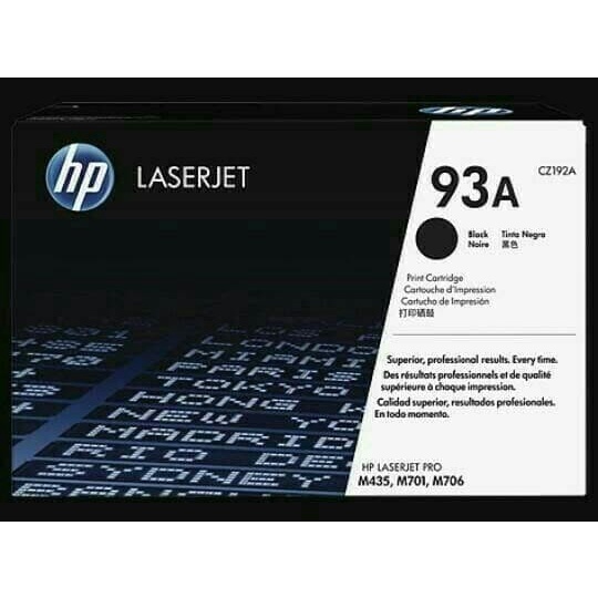 TONER HP LASERJET 93A BLACK
