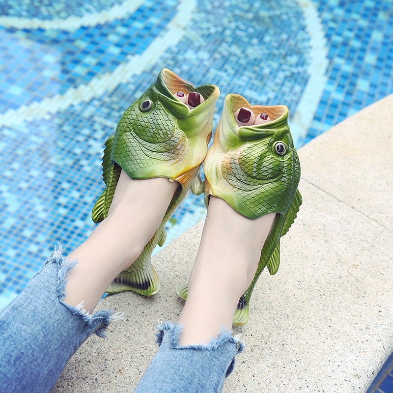 LOGU 21 45 Sandal slop ikan anak dewasa Sandal family LOGU 21 45 Sandal slop ikan anak dewasa Sandal family