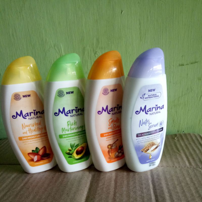 Marina Hand Body Lotion Natural 95ml