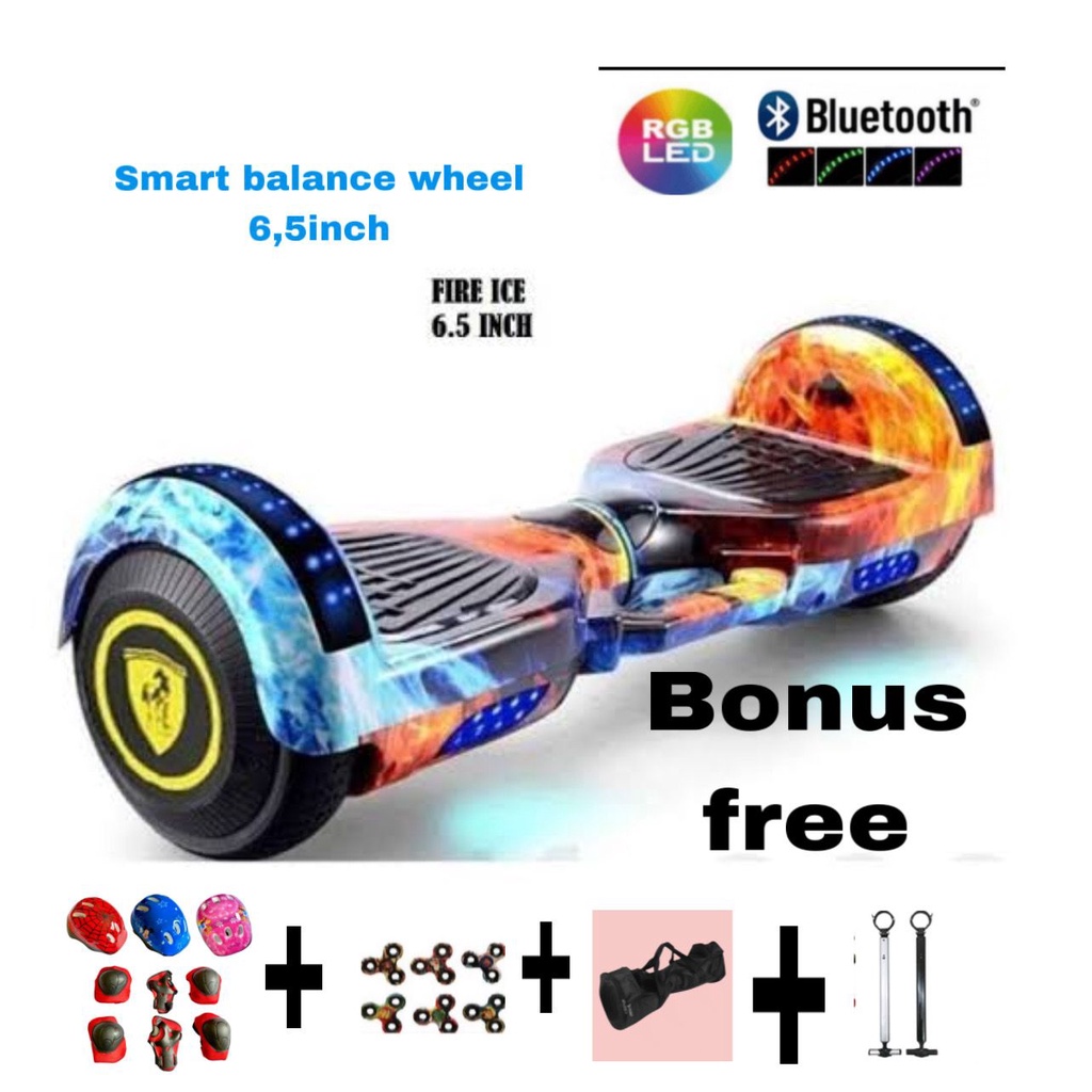 FREE..! 1Pcs Spinner !Smart Balance Wheel 6,5 Inchi / Hover Board Smart wheel balance FREEGYROSCOPE!