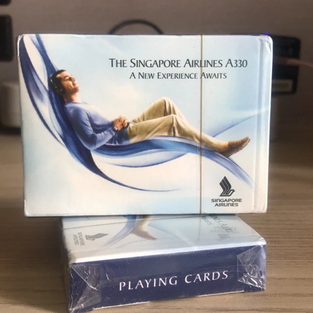 Kartu Remi Playing Card SQ Singapore Airlines