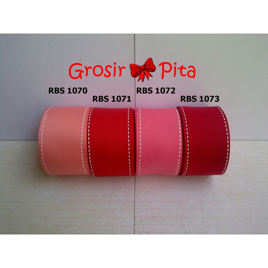 

(25 yard) Pita Grosgrain Motif RBS 1070,1071,1072,1073 | Toko Bahan Craft | Grosir Pita