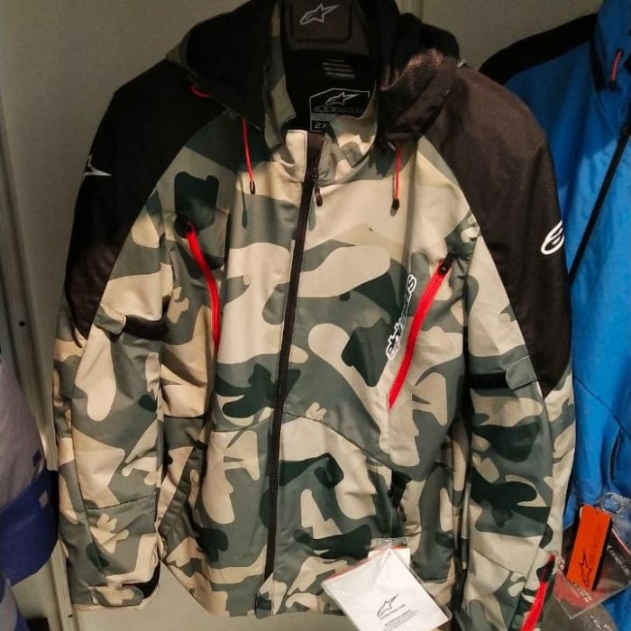 MOTOR-JAKET- ALPINESTARS BADGER JACKET CAMO BLACK -JAKET-MOTOR.