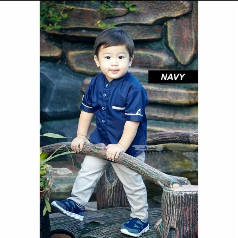 Setelan pakaian muslim anak laki-laki usia 1 sampai 6 tahun/Pakaian muslim anak/Koko anak/Setelan an