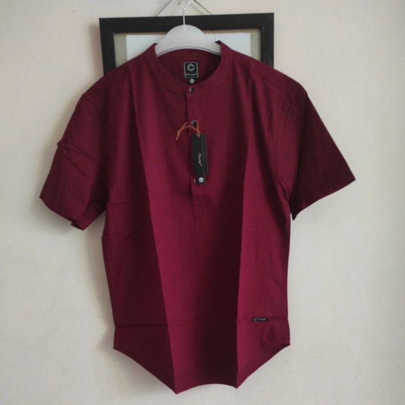 [ BIG SIZE ] BAJU KURTA KEMEJA KOKO KEMKO PRIA LENGAN PENDEK KANCING 1/2 ORIGINAL TERBARU CONCEPT