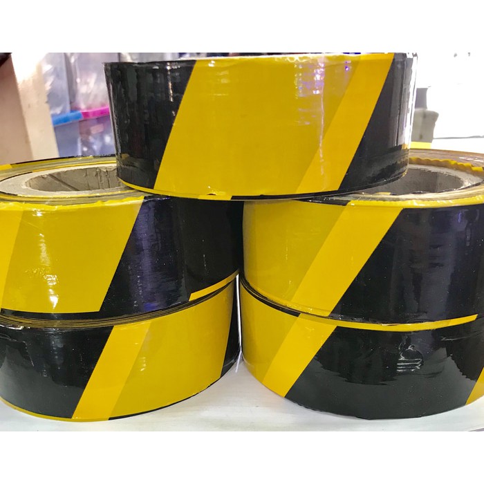 

HenJO SAFETY LINE - PITA PEMBATAS - POLICE LINE BARRICADE TAPE LEBAR 3"x 300 METER