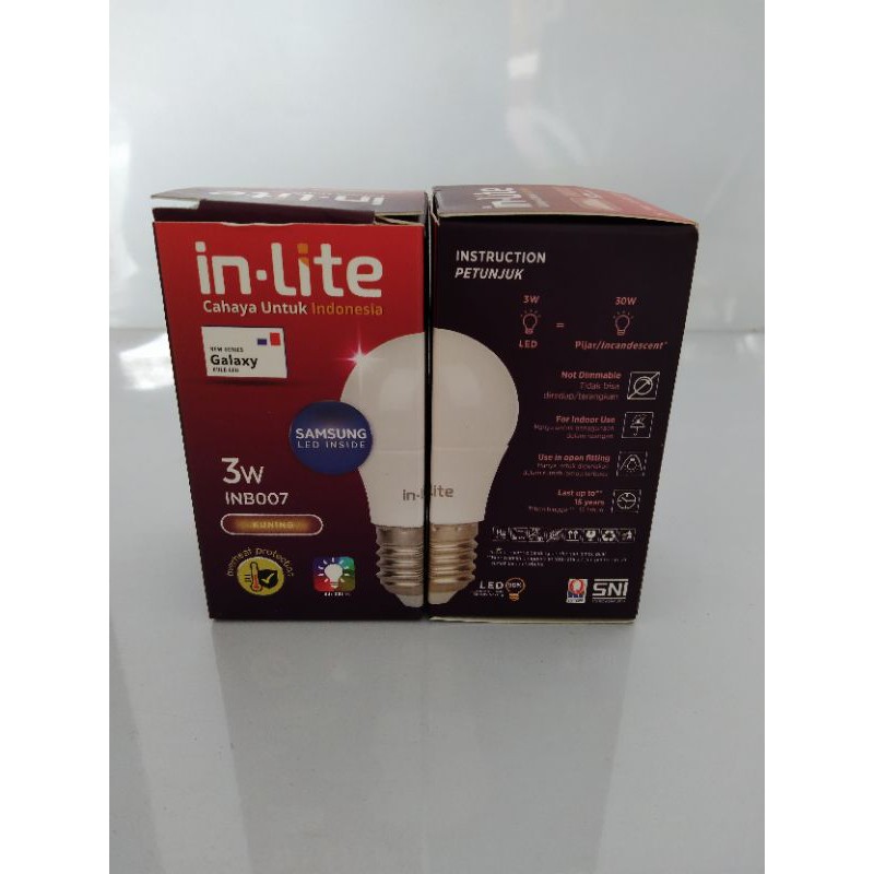 lampu LED inlite 3 Watt dengan Samsung LED inside