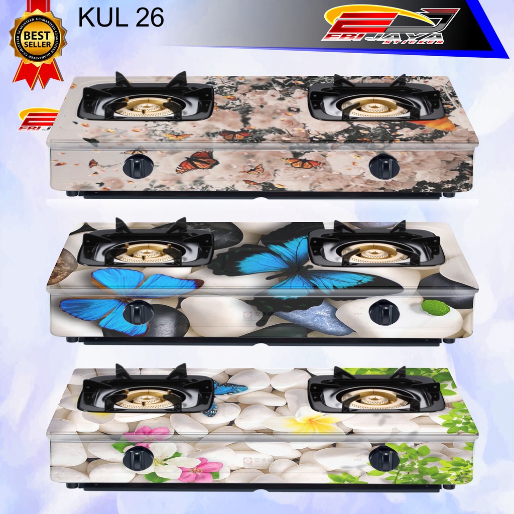 STIKER MAGICOM MODERN / STIKER KOMPOR GAS TUNGKU 1 DAN 2 KEKINIAN / STIKER KOMPOR KUL 26
