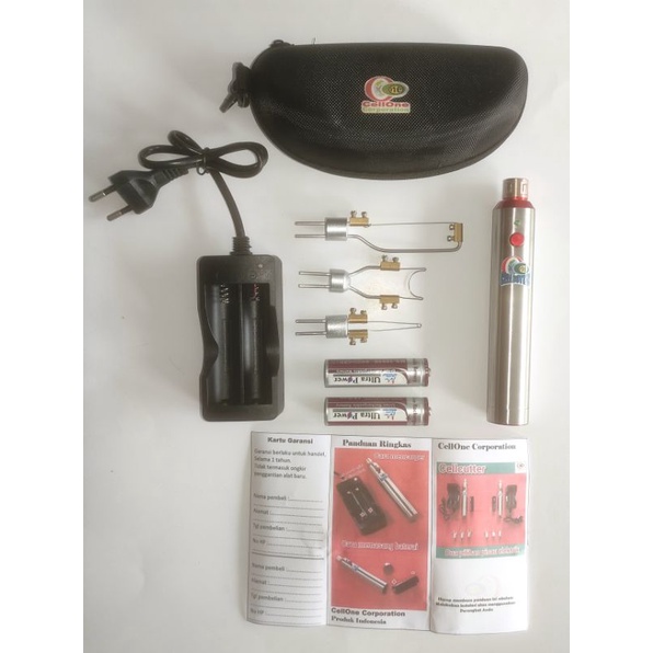 Couter Cauter Kauter Laser Sunat Pen Portable / Laser Khitan Sunat Gratis 2 Baterai Rechargable Berg