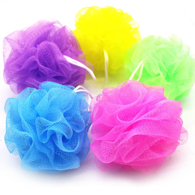 Spons Bath Colorful Bath Spons Puff- Spon mandi 15 gr