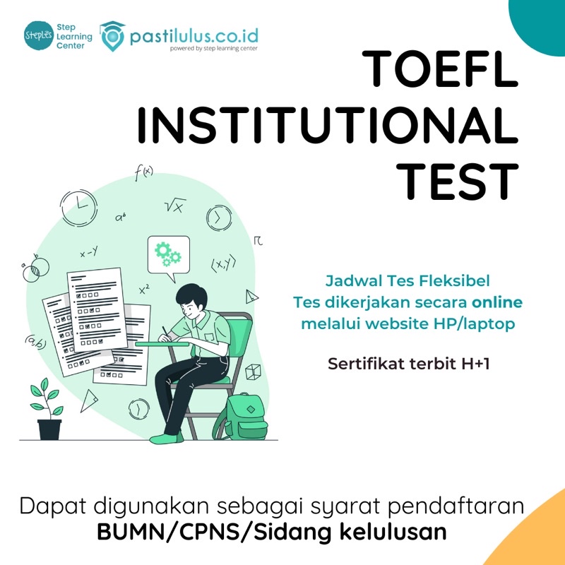 TES TOEFL ONLINE BERSERTIFIKAT