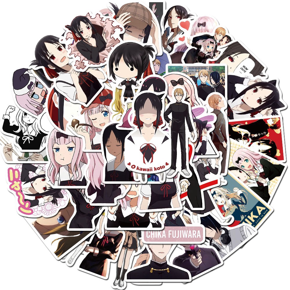 KLW001 – Sticker / Stiker / Alat Tulis Anime Manga Cosplay Jepang Kaguya Sama Love Is War