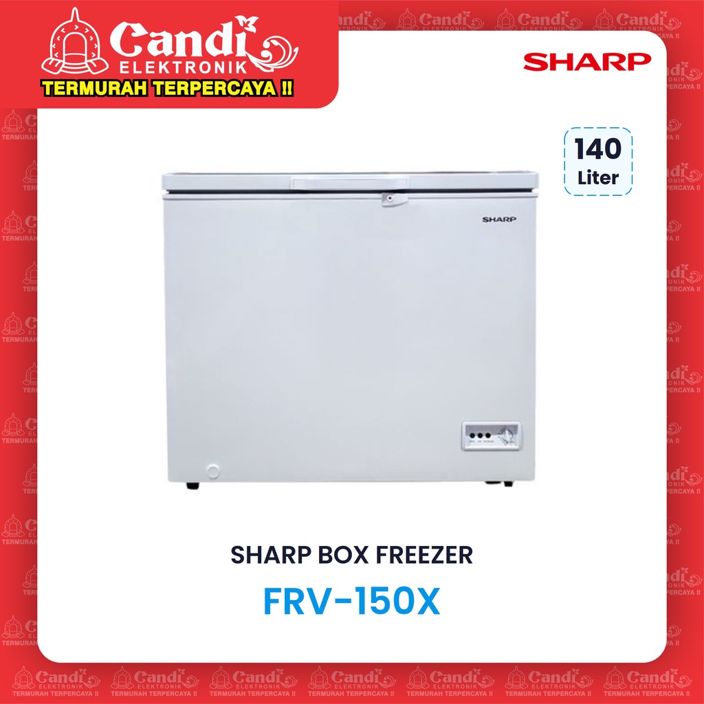 Jual SHARP BOX FREEZER FRV150X 150 LITER CHEST FREEZER Shopee Indonesia
