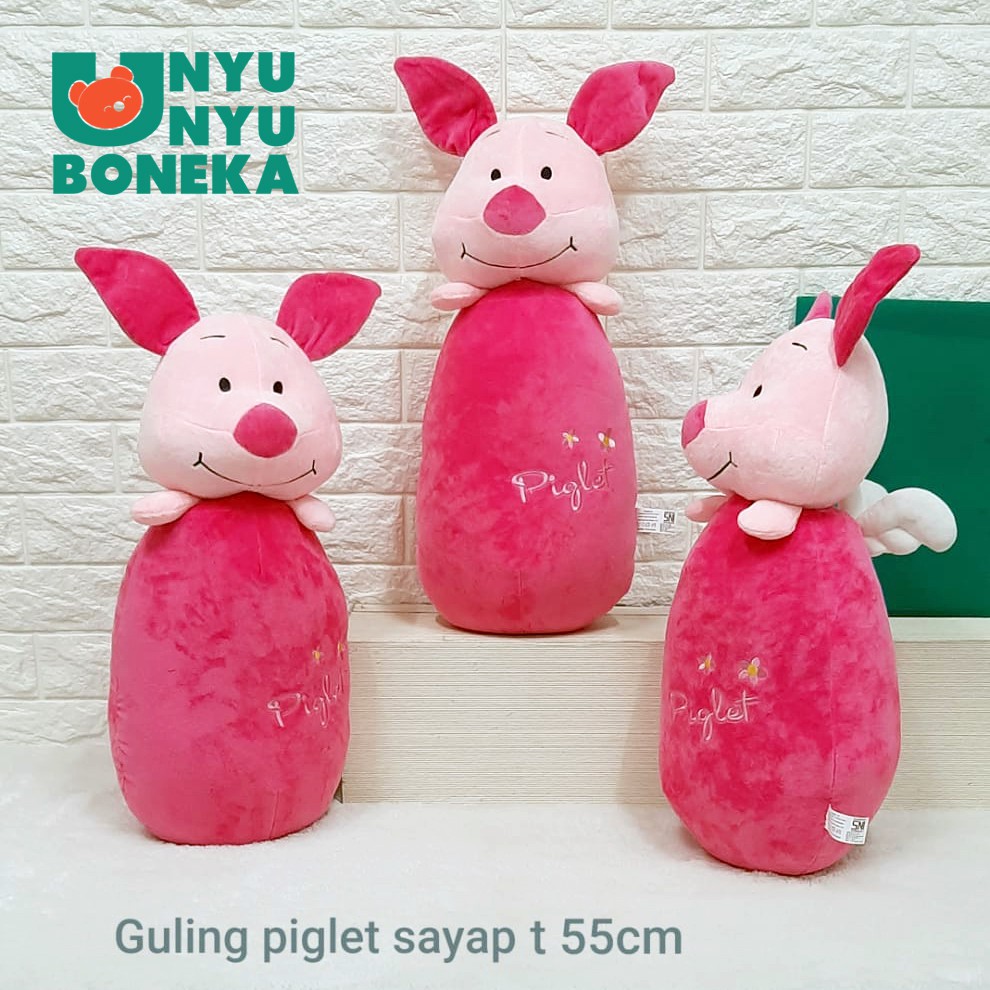 Boneka bantal boneka piglet 55cm pig babi