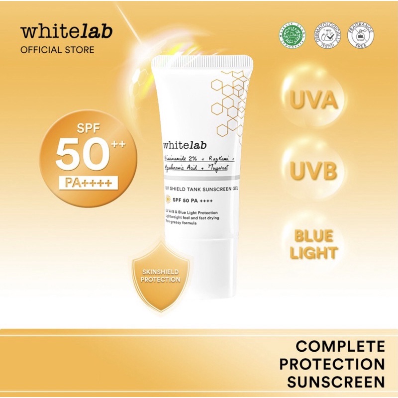 Whitelab UV Shield Tank Sunscreen gel