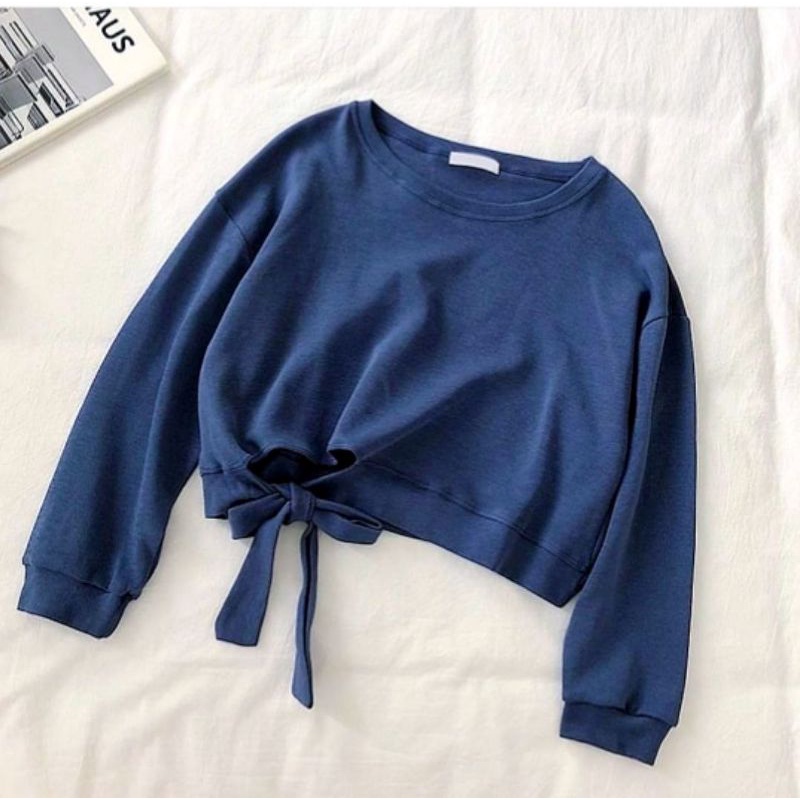 Sweater Crop Enzy Tali