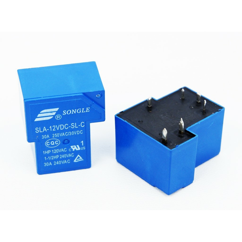 Relay PCB Songle 30A 12V DC Relay Kodok Songle 30A 12V 6 Pin