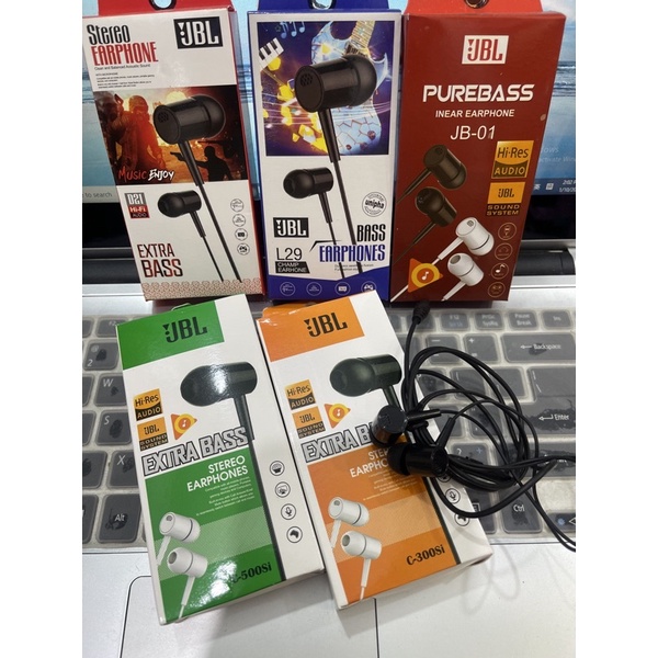 HEADSET/EARPHONE JBL JB-01 L29 D21 C-300Si C-500Si
