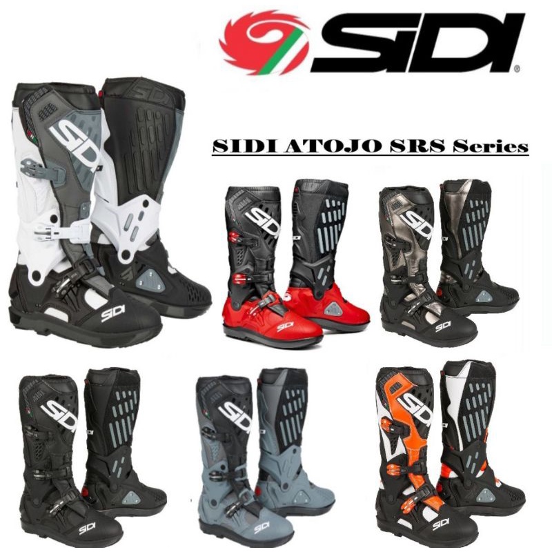 SEPATU SIDI ATOJO SRS  BOOTS MOTOCROSS SIDI ATOJO SRS MX