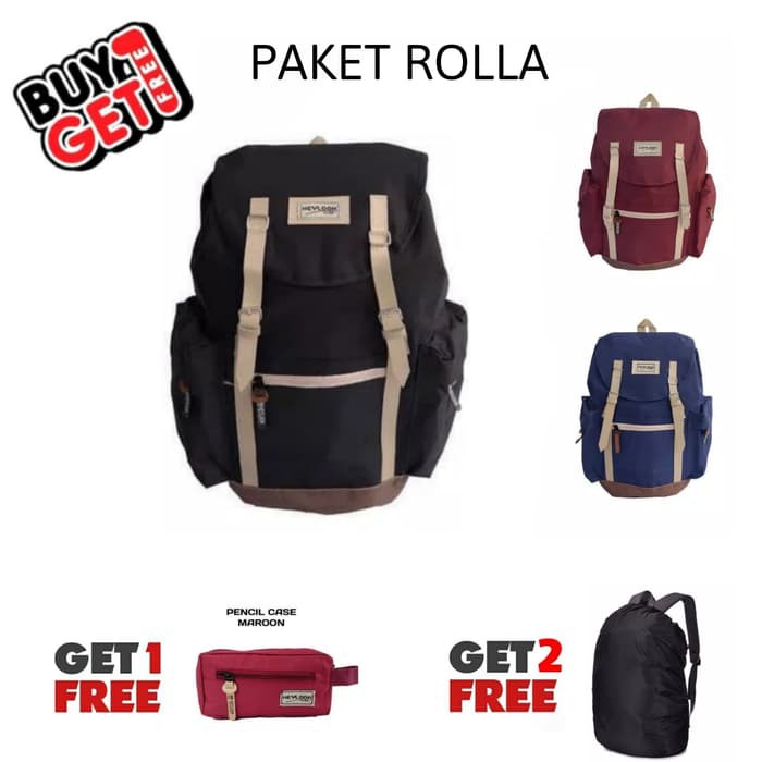 6069GG T3875 Tas Punggung Cewek Import Murah Batam Bahan Kulit Pu