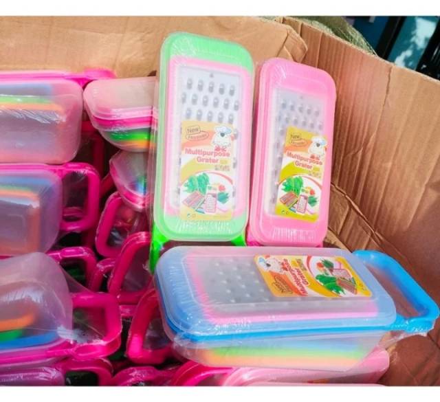 Parutan serbaguna  grater set  pemotong buah dan sayur