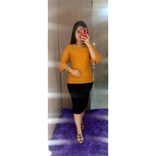 Blus Katun Bolong