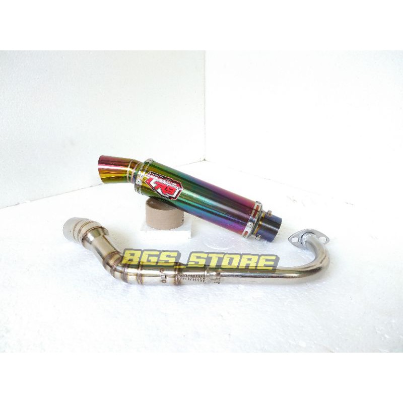 Knalpot R9 buat Beat . Vario 110 . 125 . 150 . PCX . genio . scoopy . all Mio . NMAX dll