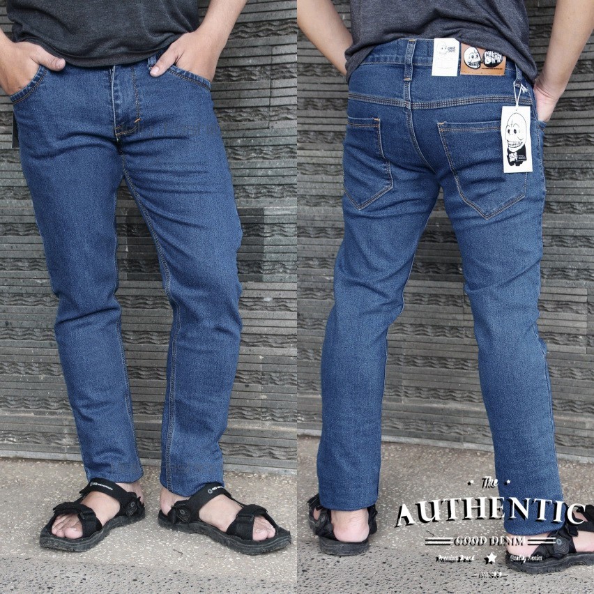 Celana Jeans Skiny Pensil Panjang Realpick Celana Panjang Slimfit Pria DISTRO