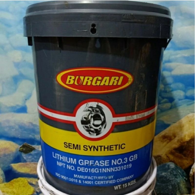 Grease Burgari Lithium Grease No.3GB Semi Synthetic - 15kg