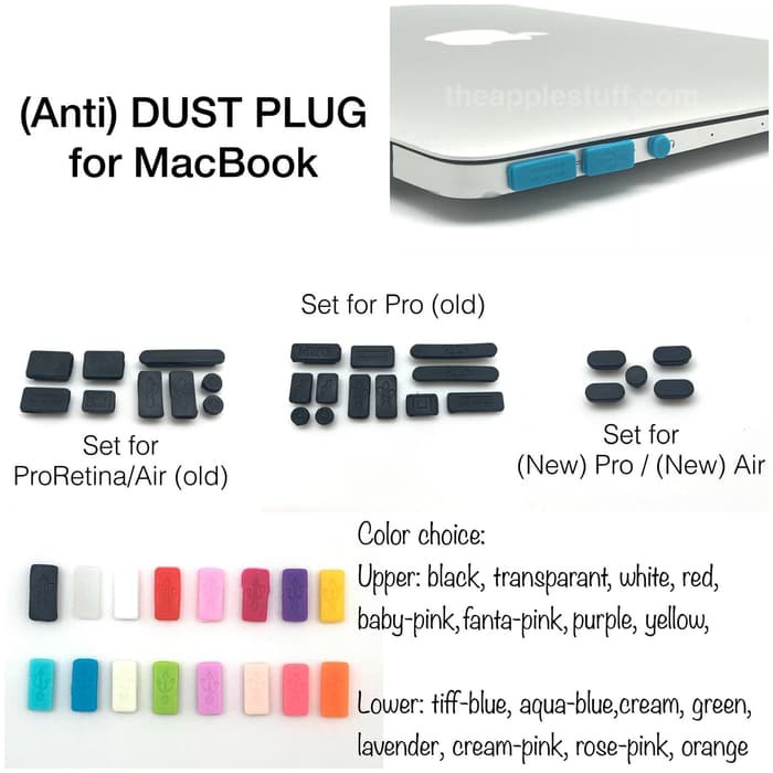 Dust Plug Anti Dustplug for Macbook - laptop