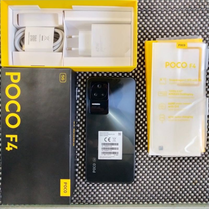 POCO F4 5G 8/256  SECOND FULLSET ORI