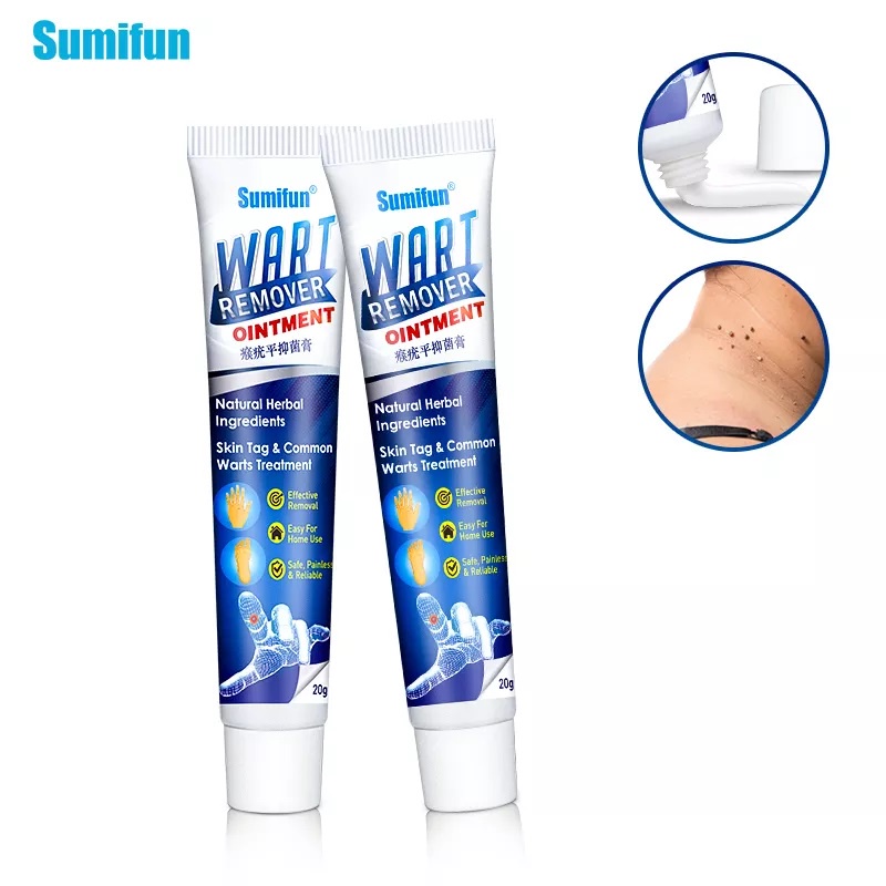 Sumifun Skin Tag Remover Wart Remover Ointment | Obat Kutil Penghilang Tahilalat-20g Penghilang Kutil Pembersih Kutil &amp; Tahilalat Original Bisa Cod