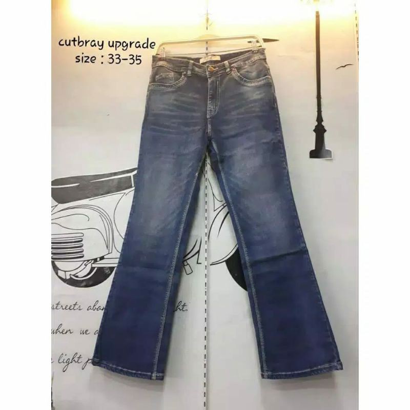 UPGRADE JEANS CUTBRAY PLAIN