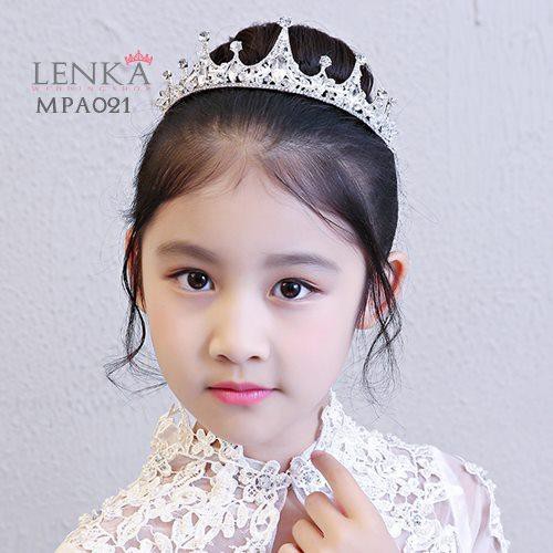 Mahkota Rambut Pesta Queen Anak l Aksesoris Crown Tiara Putri Lenka - MPA021