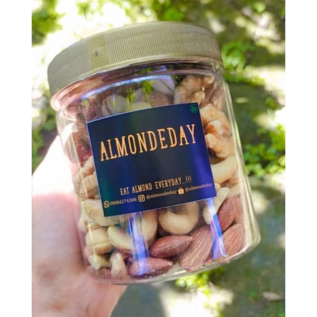 

MIX NUTS TOPLES SPECIAL ISI ALMOND, MEDE OVEN, WALNUT, PISTACHIO