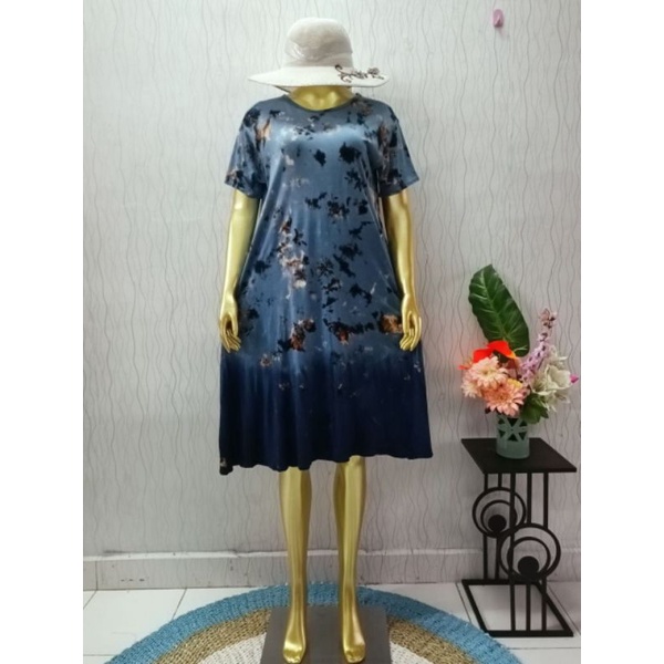 Dress Bali Jersey Bulat New Motif