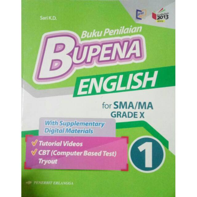 Kunci Jawaban Bupena Bahasa Inggris Kelas 10 Guru Galeri