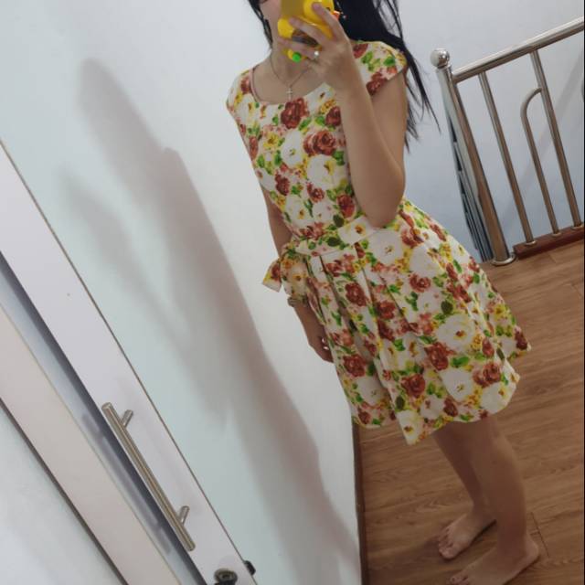 Preloved Dress Vintage Rope Picnic