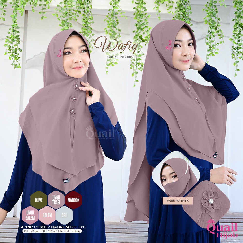 WAFIQ Khimar by Quail