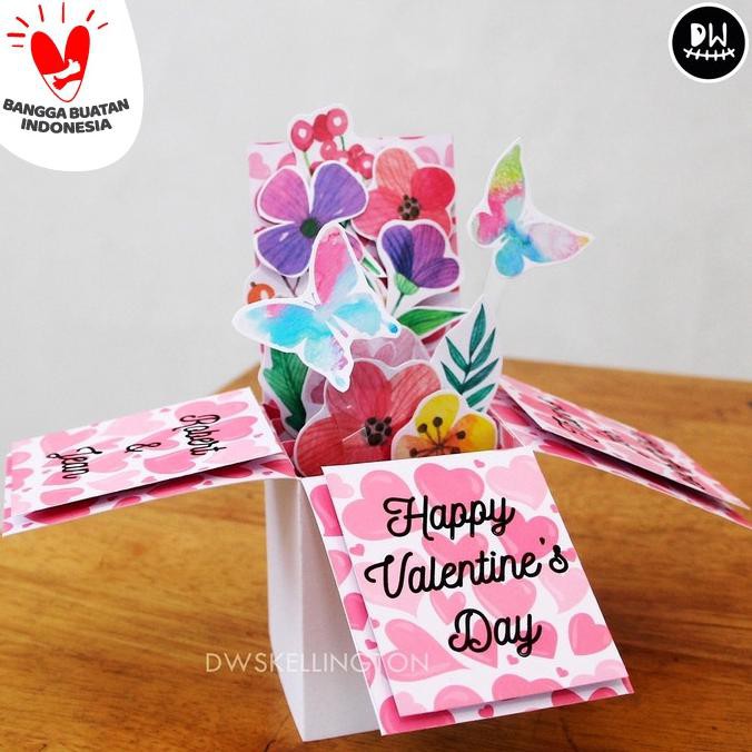 

Kotak Hadiah Pop Up Flower Box Valentine Couple