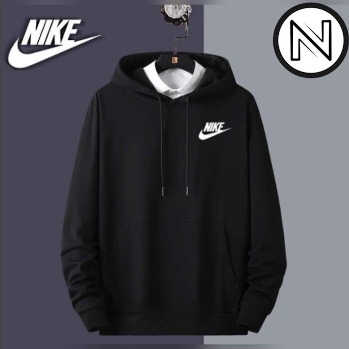 Sweater Hoodie Bigsize Distro Logo NIKE Kualitas Distro Premium Hoodie Pria Wanita Jumbo Oversize S 