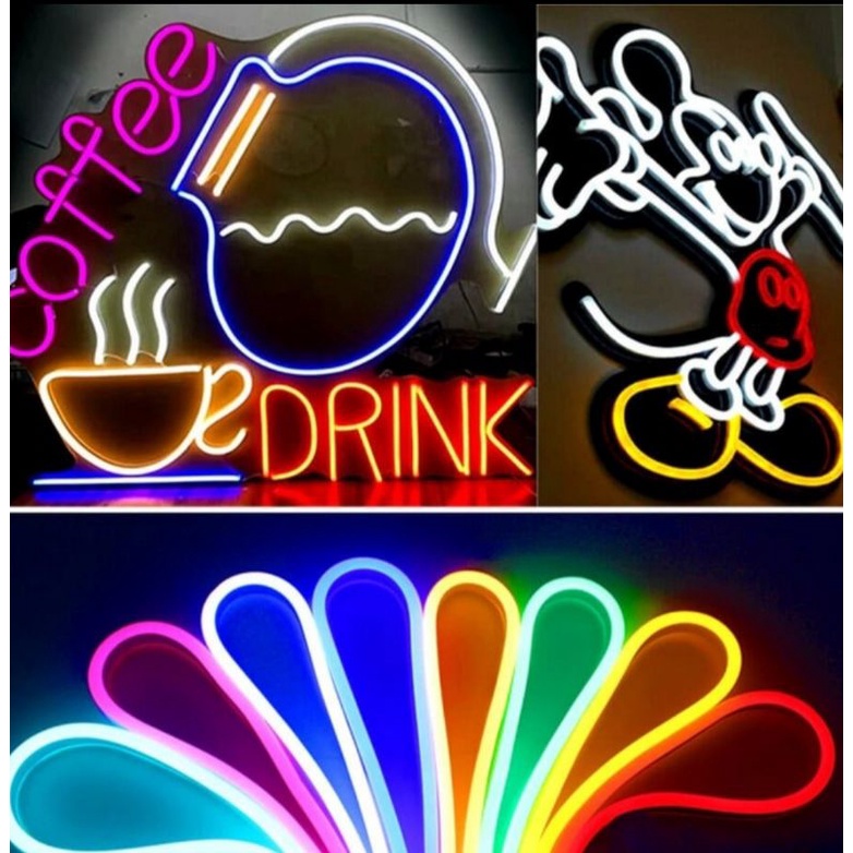 led strip neon flex neonflex 12v per 5 meter