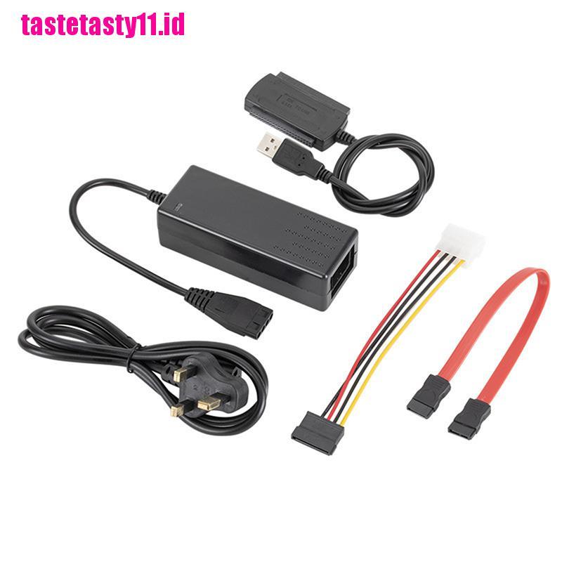 Kabel Adapter Transfer Usb 2.0 To Ide / Sata Untuk Hard Drive 2.5 3.5 Inch