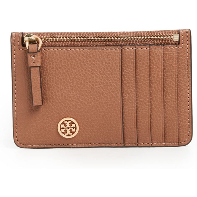 Tory Burch Card Case - Brown Milky