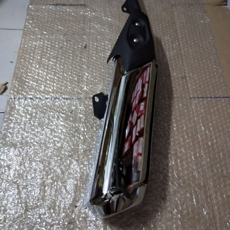 Knalpot Honda Blade New merk Fajar Indah