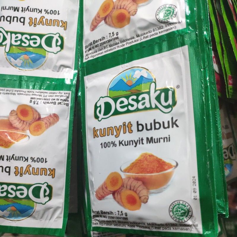 desaku kunyit bubuk rentengan