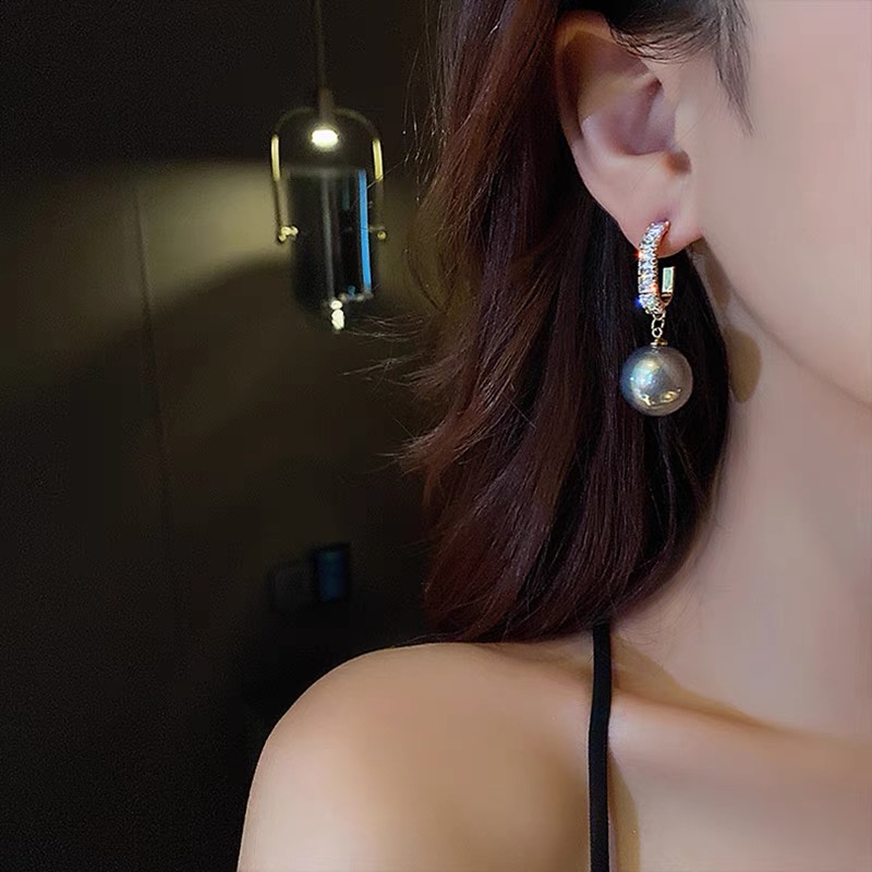 Anting Gantung Mutiara Mewah Untuk Wanita