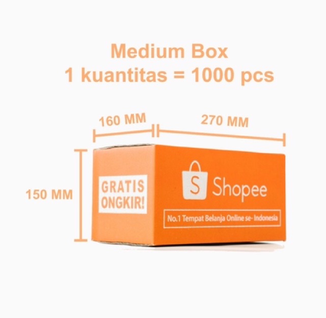 Dus Tambahan - Karton Shopee/karton packing