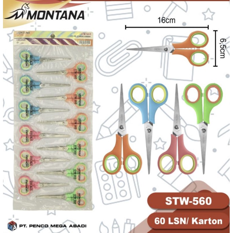 

GUNTING STW-560/Gunting Montana/Gunting Murah/Gunting anak